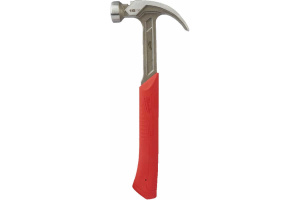 Молоток-гвоздодер 450 гр., стальной MILWAUKEE 4932478655