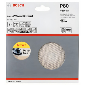 Круг шлифовальный 150 мм P80 (1 шт., сетчатая основа) Best for Wood + Paint BOSCH 2608621162