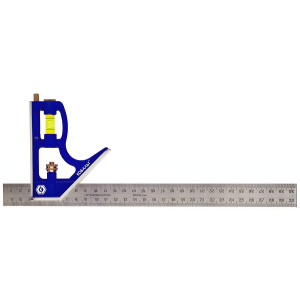 Угольник с уровнем 300 мм (нерж. сталь) КОБАЛЬТ 243-479