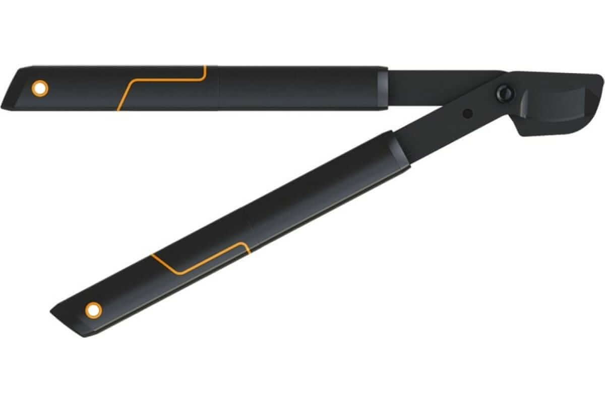 Сучкорез FISKARS L28 SingleStep плоскостной, малый, с загнутыми лезвиями (112160) 1001432