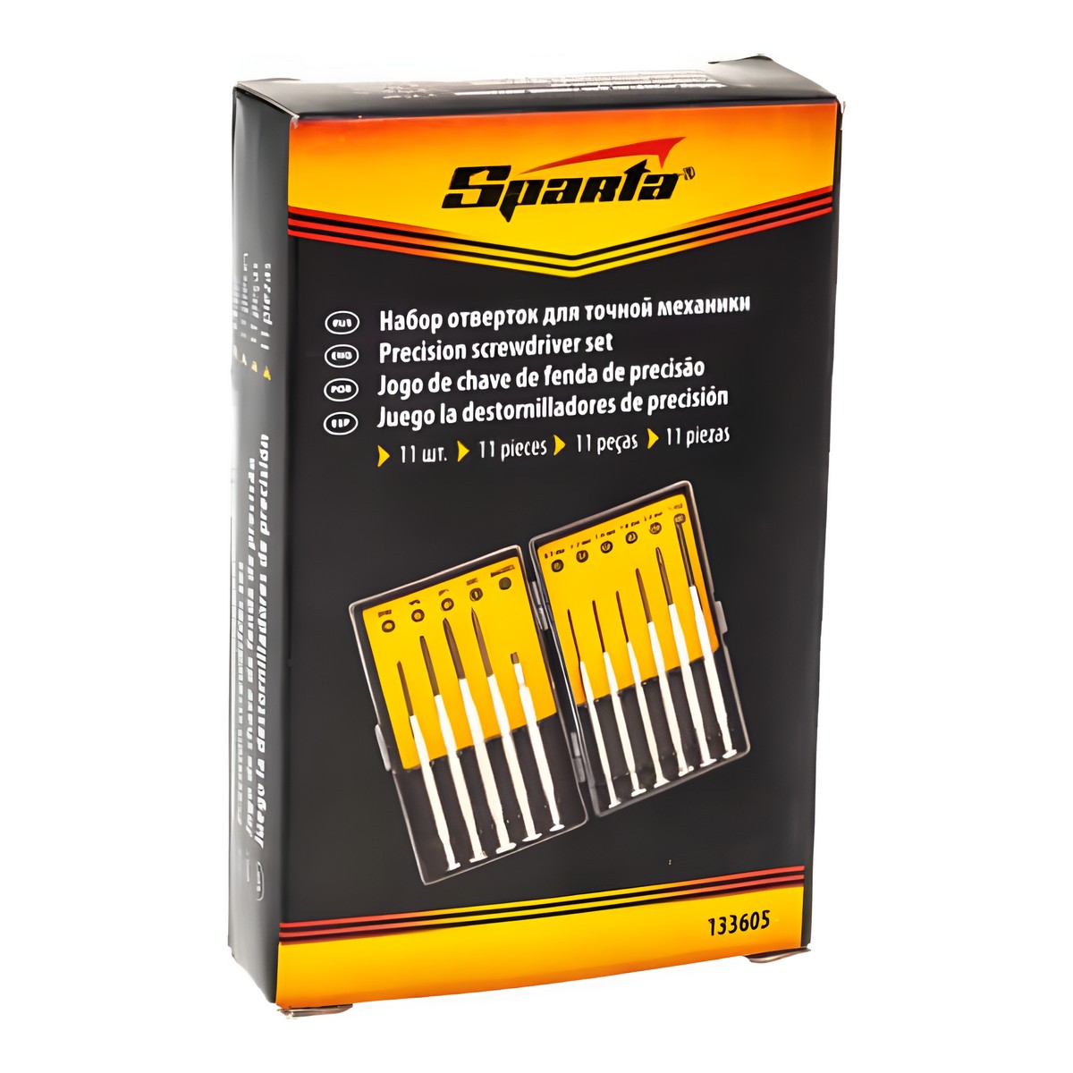 Набор отверток для точной механики 11 шт. SPARTA 133605