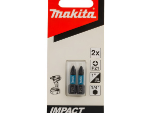 Бита PZ 1 х 25 мм C-form (2 шт.) Impact Black MAKITA B-63638