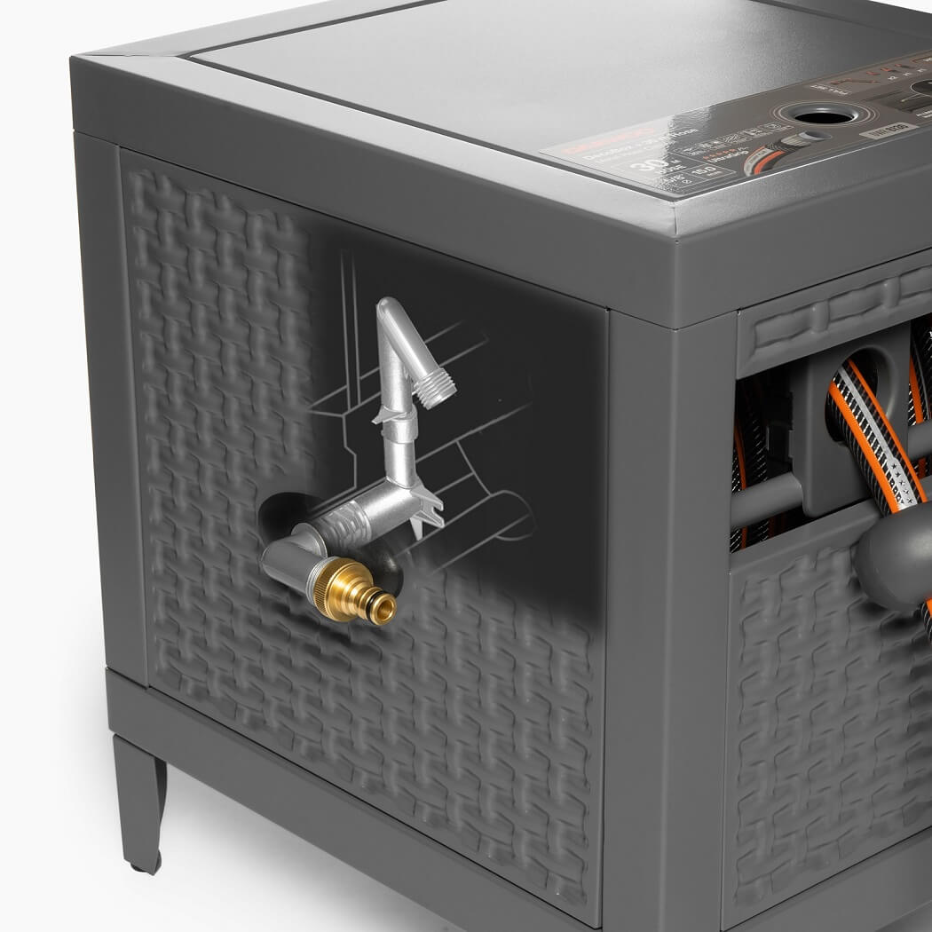 Катушка металлическая с шлангом 30 м DWR 6130 DAEWOO