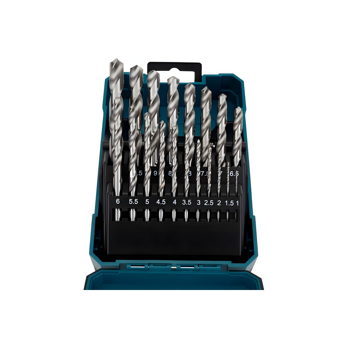 Набор сверл по металлу 19 шт. (1-10 мм, 0.5 мм) HSS-G MAKITA D-67549