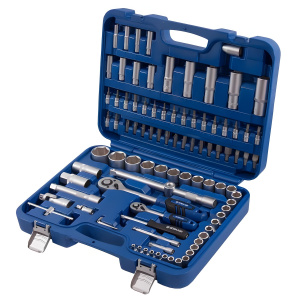 Набор инструментов 94 пр. (1/4'', 1/2'', кейс) КОБАЛЬТ 010106-94