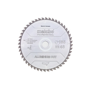 Диск пильный 190 х 1.8 х 30 мм 52T (алюминий) METABO 628296000