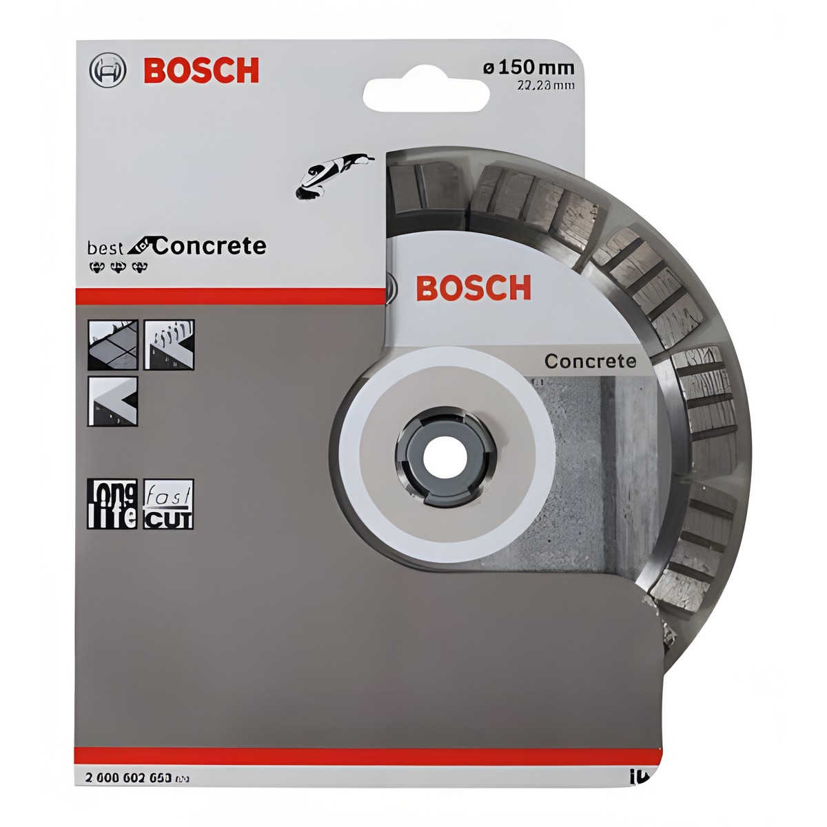 Диск алмазный 150 х 22.2 мм Best for Concrete BOSCH 2608602653