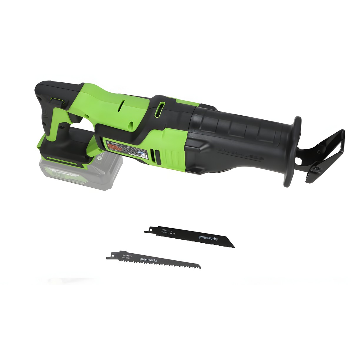 Пила сабельная аккумуляторная GREENWORKS GD24RS (без АКБ и ЗУ) 1200407