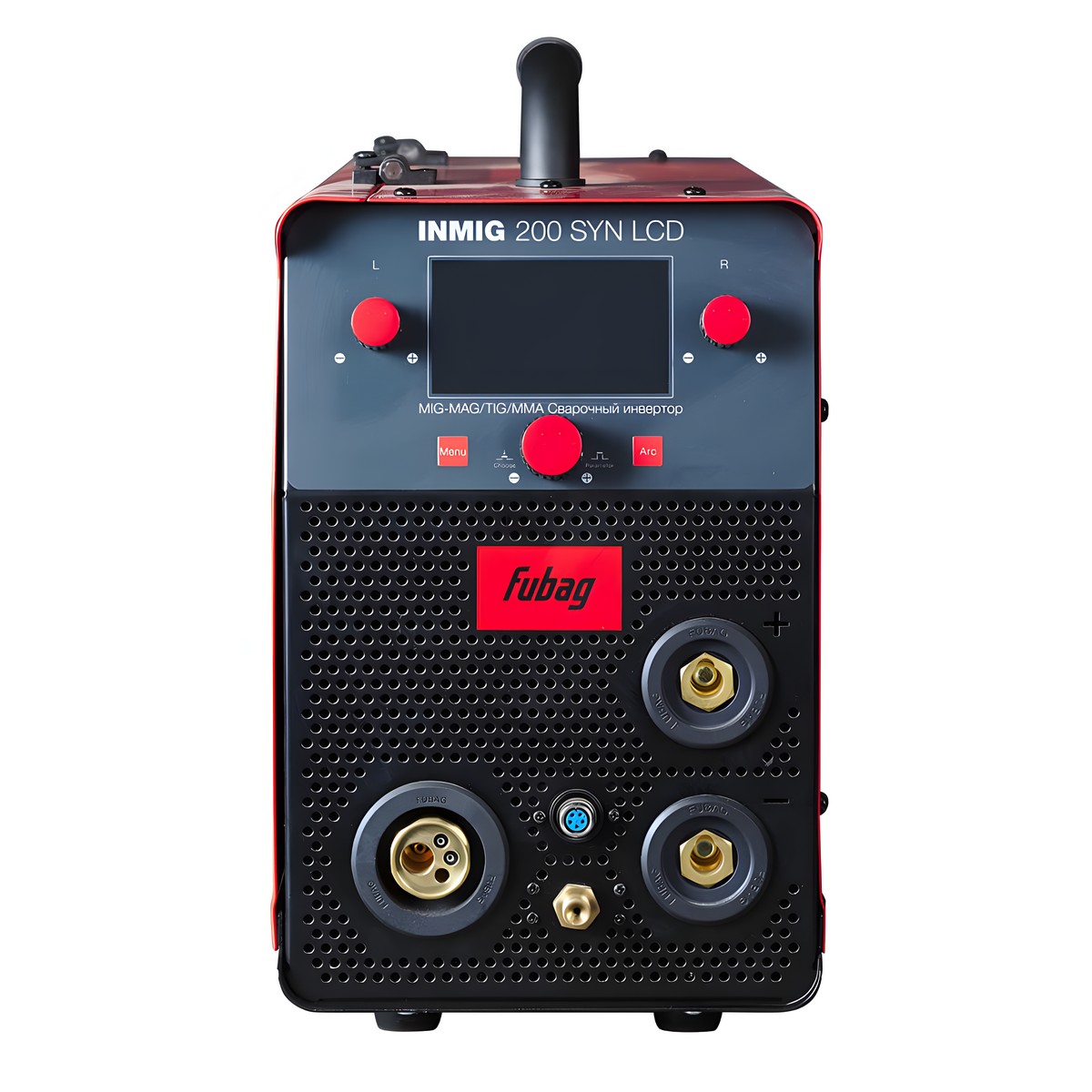 Инвертор-полуавтомат сварочный FUBAG INMIG 200 SYN LCD_new + горелка FB 250 3 м 31590.1