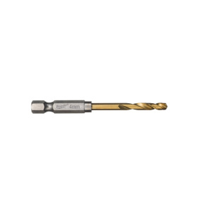 Сверло по металлу 4,0 х 71 мм (2 шт.) HSS-G TiN RedHEX MILWAUKEE 48894708