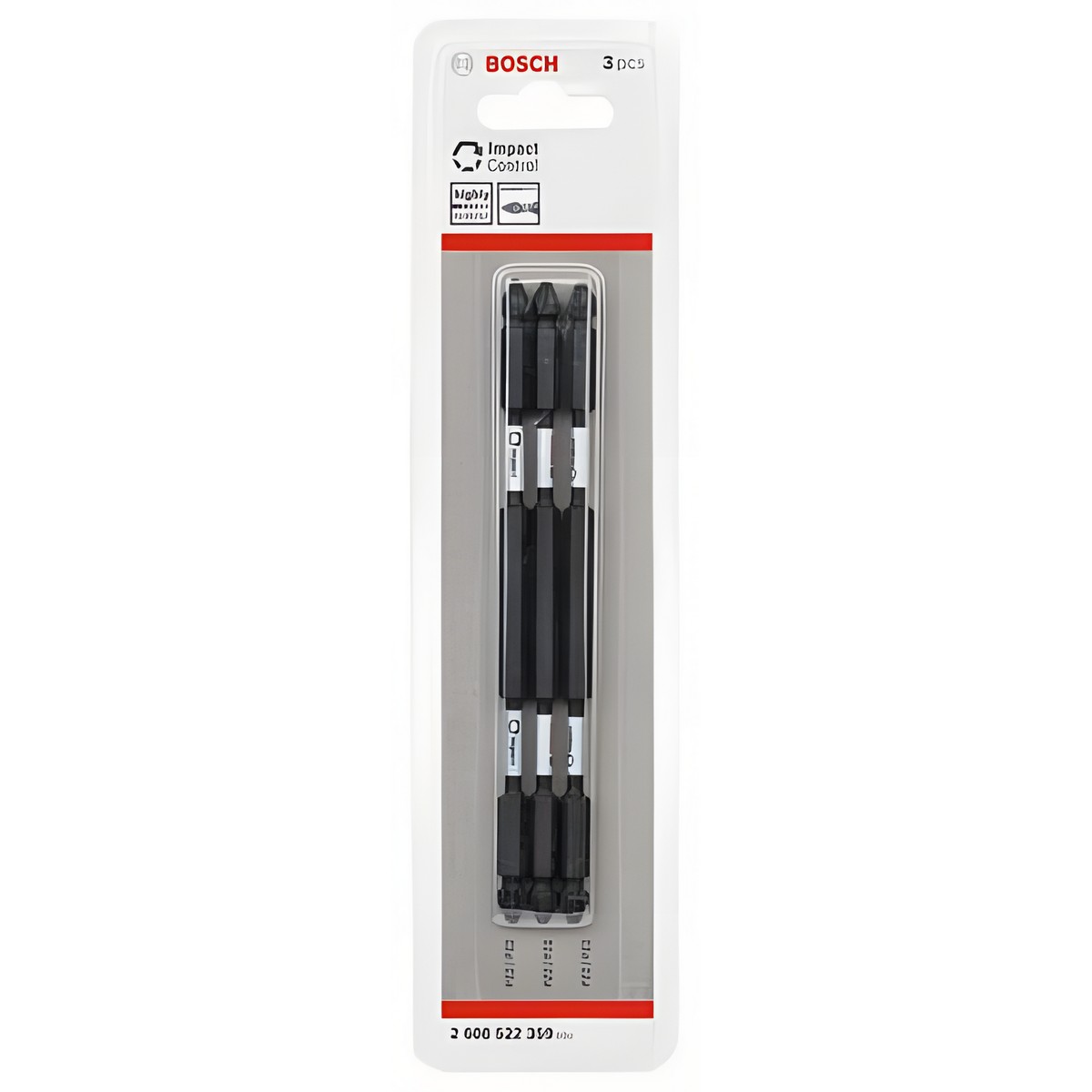 Бита PZ 2/PZ 2 х 150 мм (1 шт.) Impact Control BOSCH 2608522359
