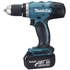 Дрель аккумуляторная ударная MAKITA DHP453RFE