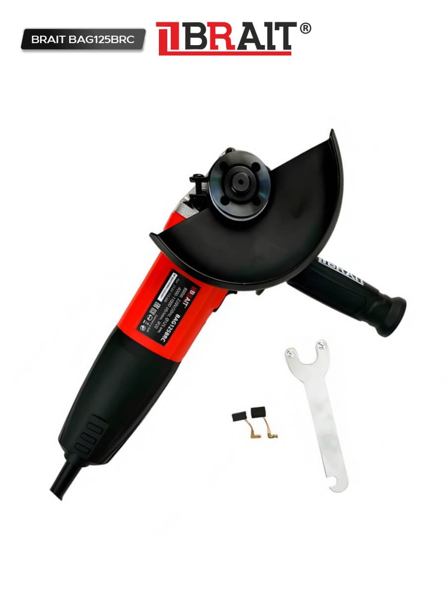 Шлифмашина угловая BRAIT BAG125BRC