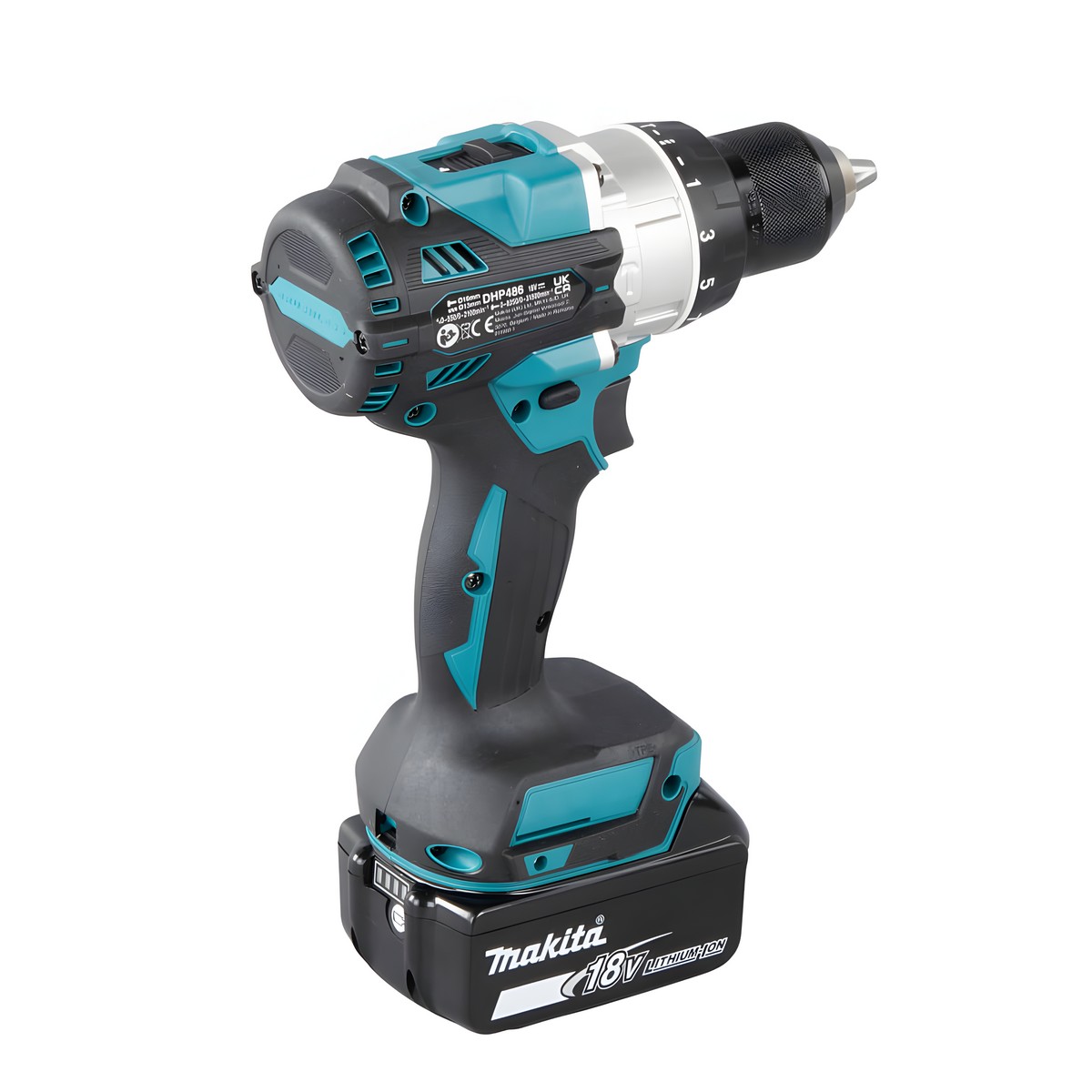 Дрель аккумуляторная ударная MAKITA DHP486RTJ