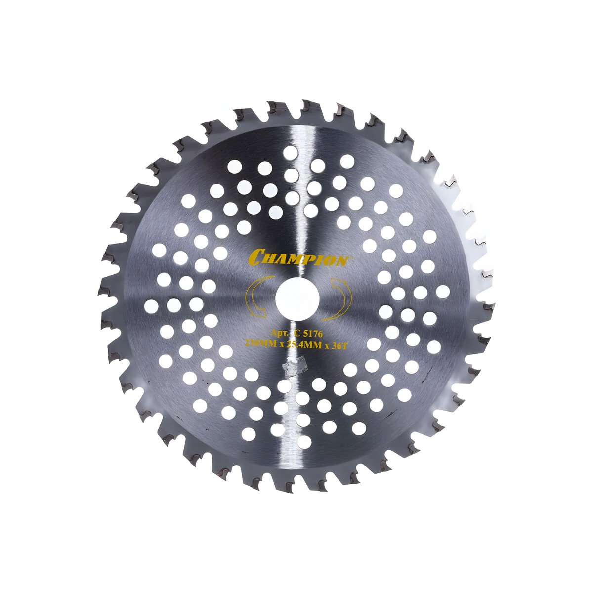 Нож с зубцами из твердого сплава 230 х 25.4 мм 36T Tiger (SRM-2305SI/2655SI) CHAMPION C5176