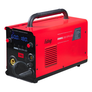 Инвертор-полуавтомат сварочный FUBAG IRMIG 200 SYN LED + горелка 250A