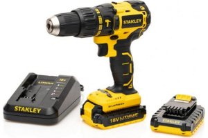Дрель аккумуляторная ударная STANLEY SBH20D2K-RU + ЯЩИК в подарок