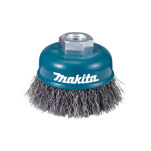 Щетка чашечная 60 мм (для УШМ, М14, сталь 0.3 мм) MAKITA D-24072