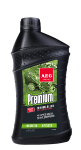 Масло AEG Premium HD 0,6 л (минеральное, для 4-тактных двигателей) 33290