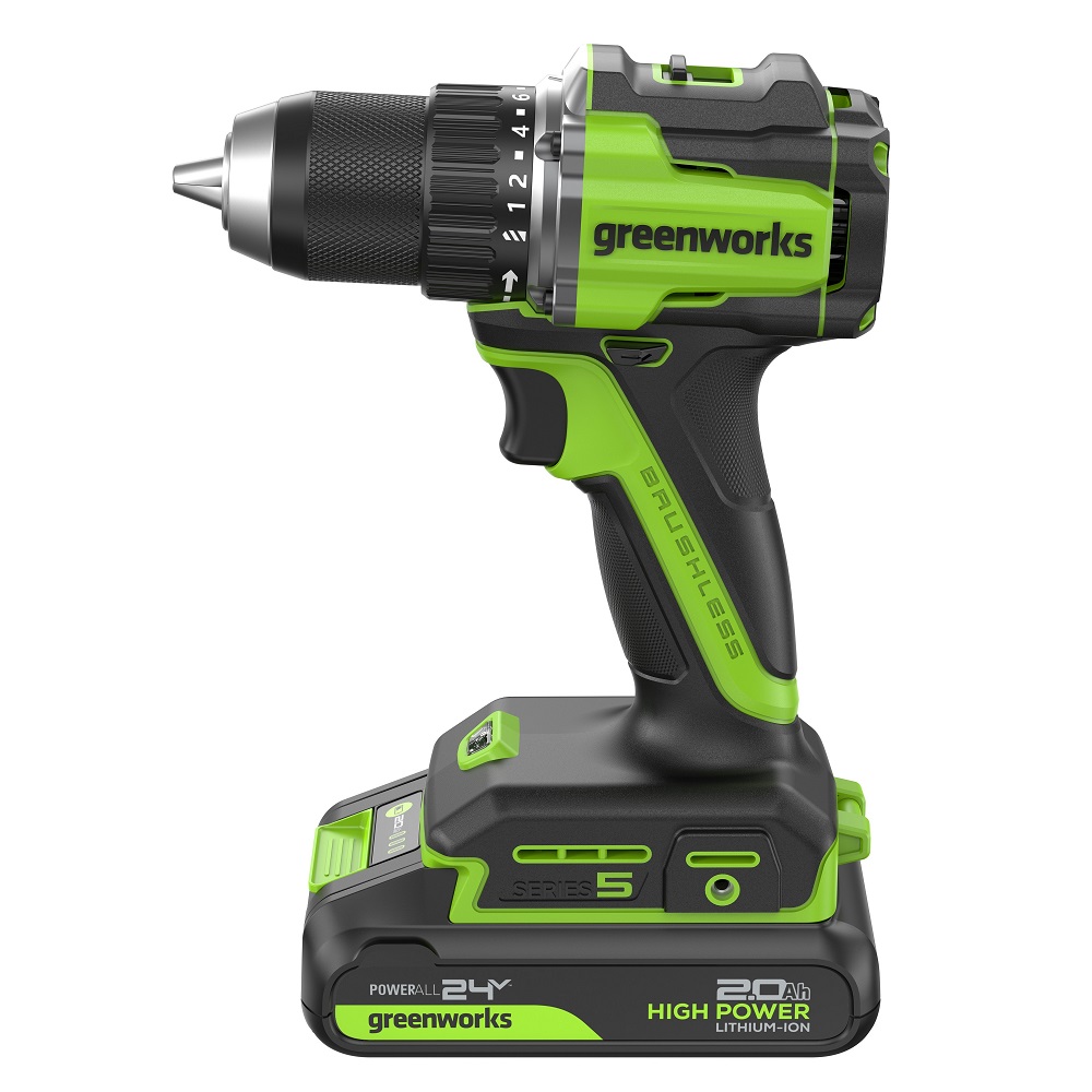 Дрель-шуруповерт аккумуляторная GREENWORKS DD560 3708407CUC