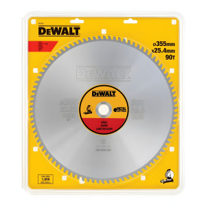 Диск пильный 355 х 25.4 мм 90T (металл) DeWalt DT1927-QZ
