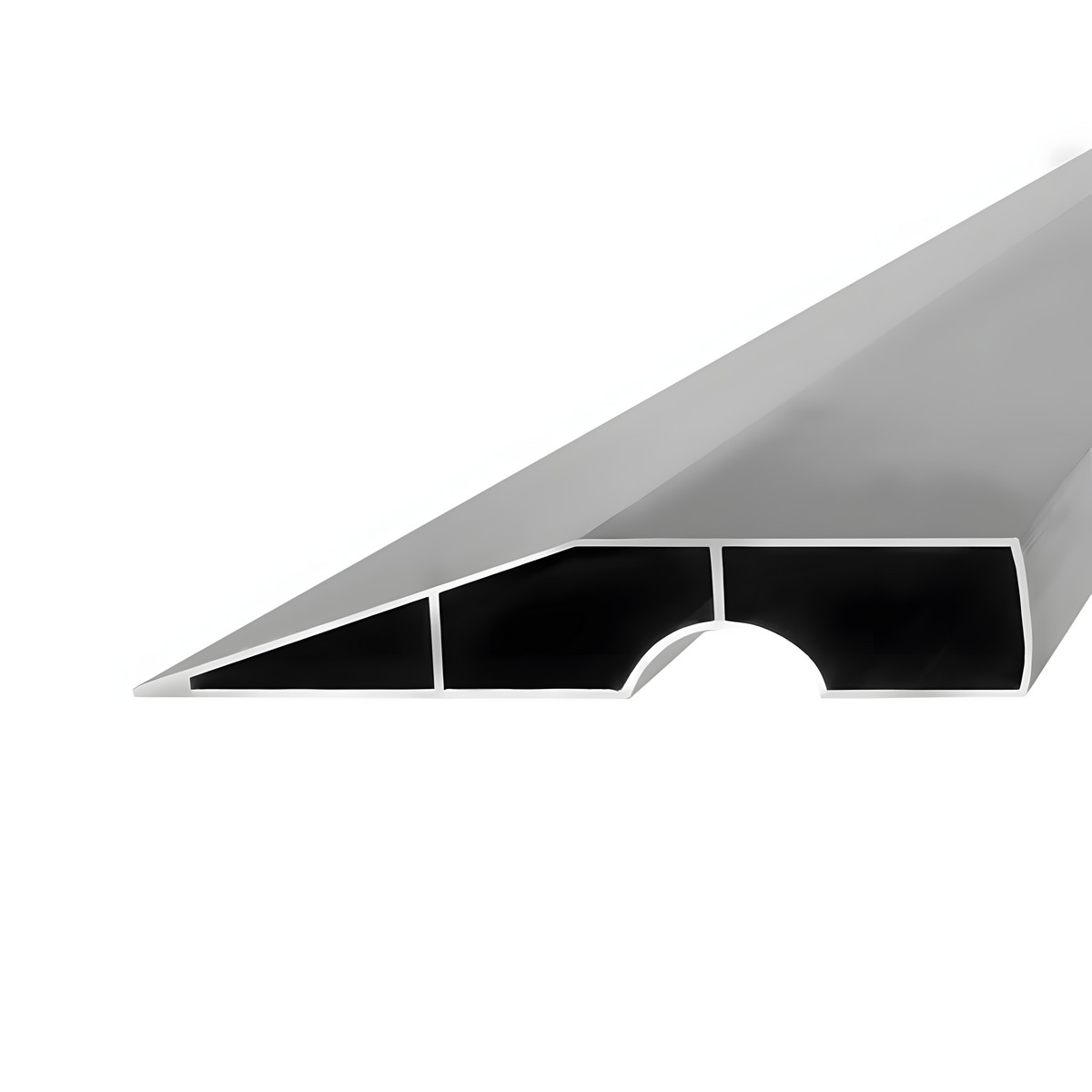 Правило 1,5 м (алюминиевое, трапециевидное, 2 ребра жесткости) КОБАЛЬТ 912-006