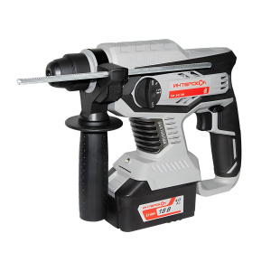Перфоратор аккумуляторный ИНТЕРСКОЛ ПА-24/18В АПИ (1 АКБ х 4.0Ah)