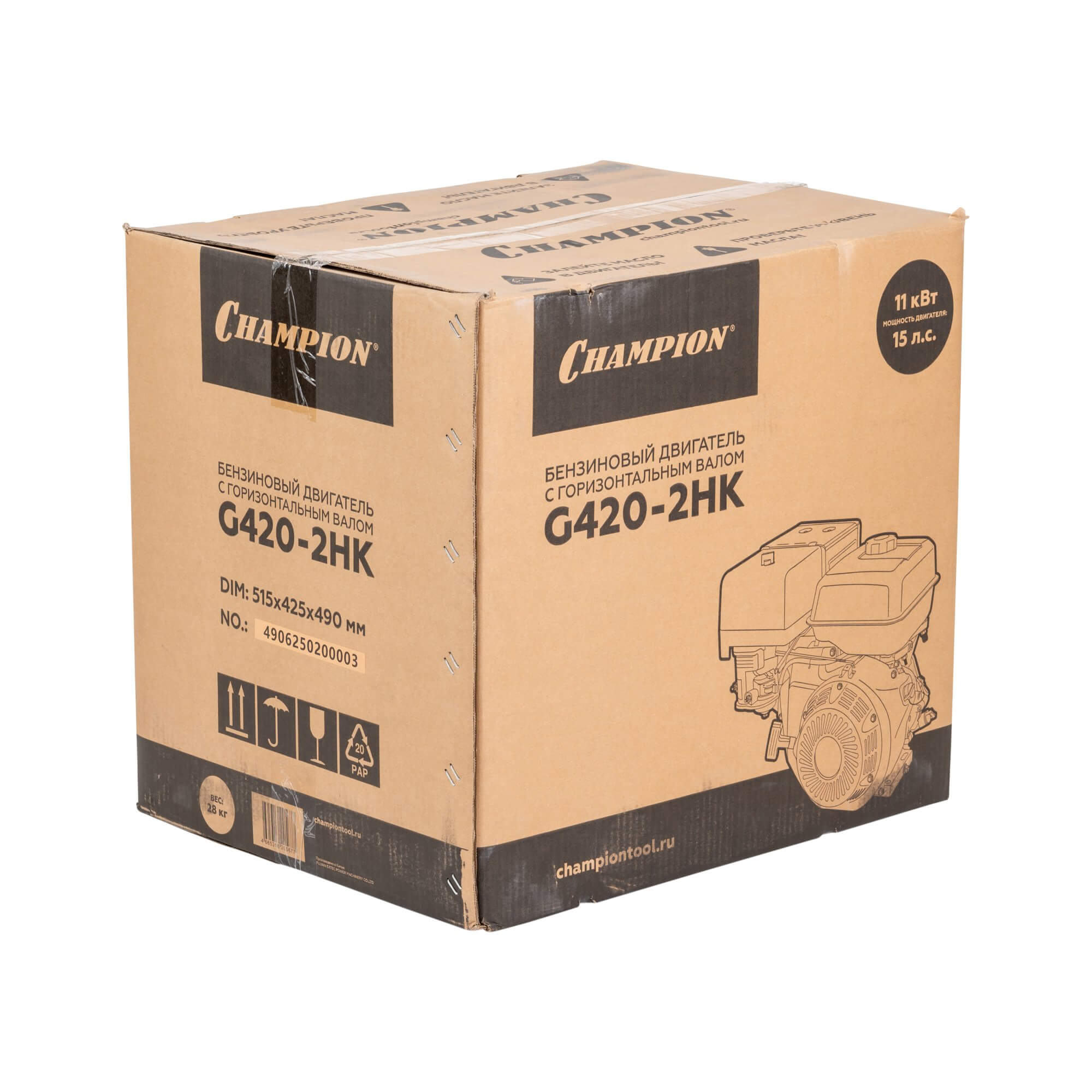 Двигатель CHAMPION G420-2HK