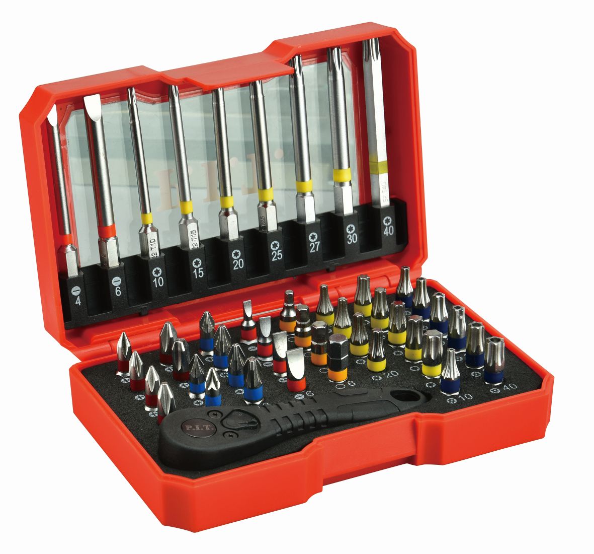 Набор бит P.I.T. 46шт(ASET04-0046)
