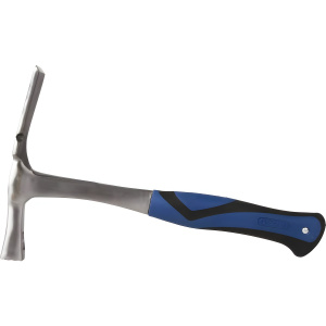 Молоток каменщика 600 г. (цельнокованый, двухкомпонентная ручка) КОБАЛЬТ 240-904