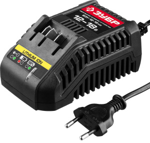 Зарядное устройство ЗУБР БЗУ-12-18 М2 (12 - 18 В, 1.5 A, Li-Ion)