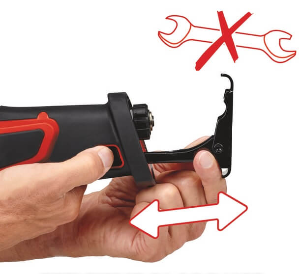 Пила сабельная аккумуляторная Einhell PXC TP-AP 18/28 Li BL-Solo (без АКБ и ЗУ) 4326310