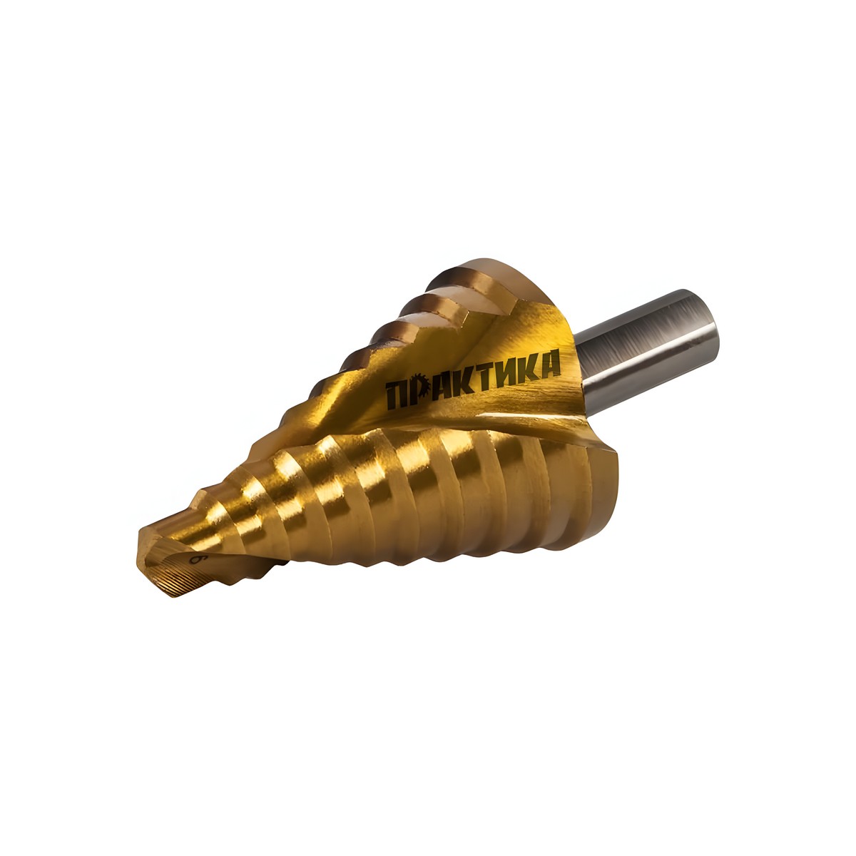 Сверло ступенчатое 9-36 мм (шаг 3), 3-х гран. хвост. 10 мм "Эксперт" ПРАКТИКА 793-787