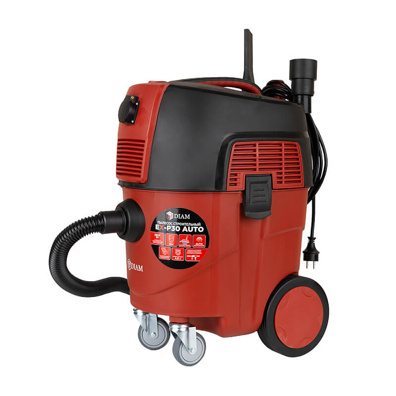 Пылесос строительный DIAM EX-P30 AUTO (сухая/мокрая уборка) 620109