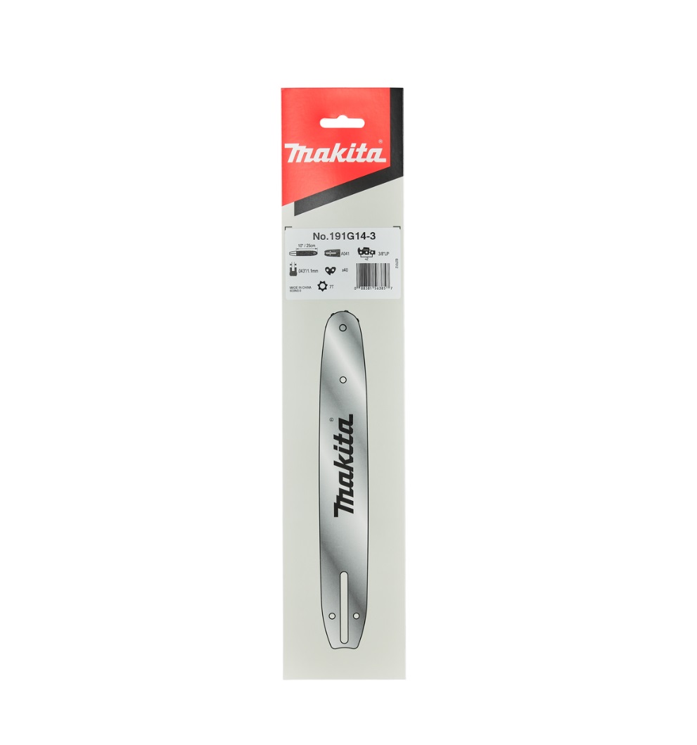 Шина 25 см (3/8'', 1.1 мм, SN, 40 зв.) MAKITA 191G14-3