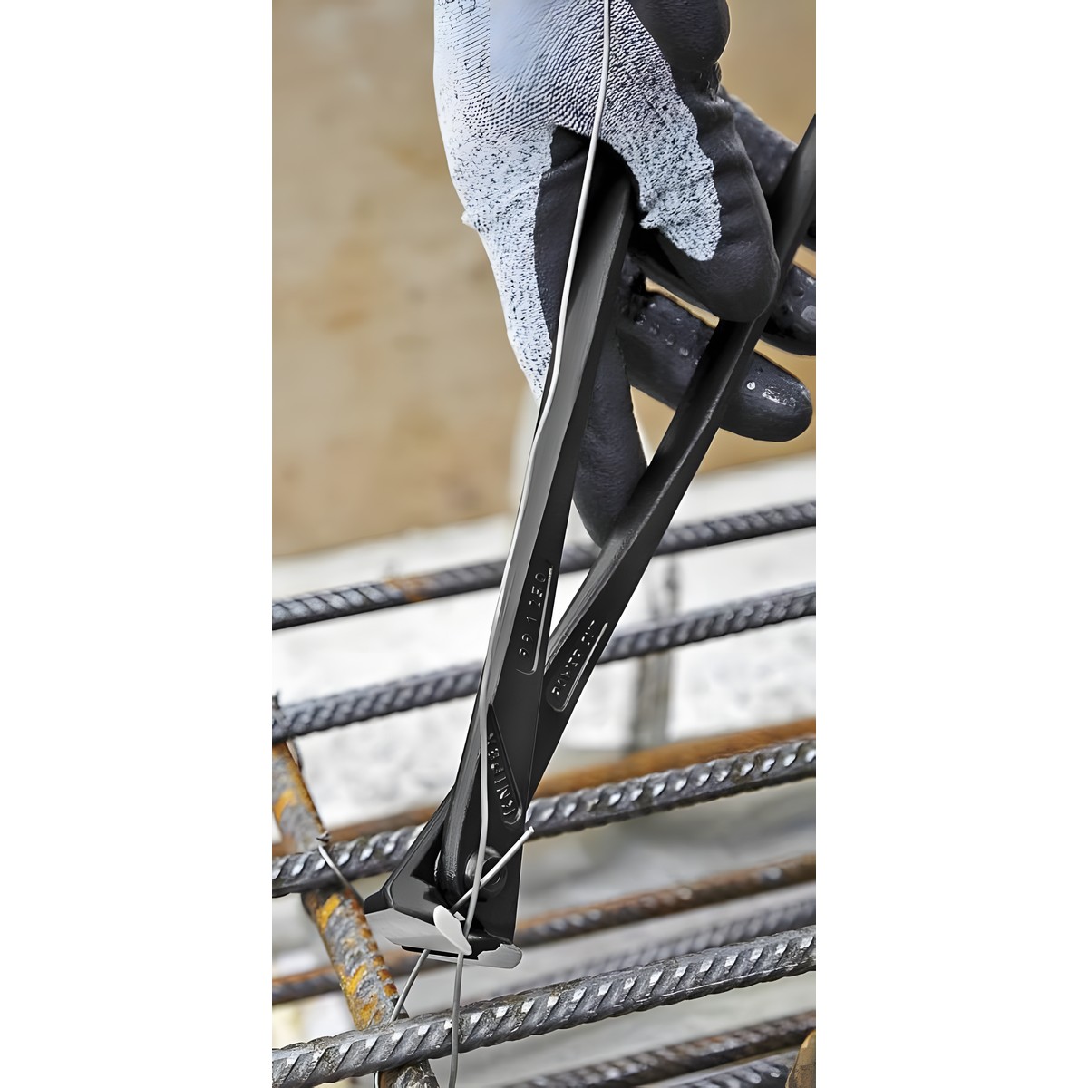 Клещи вязальные силовые 300 мм (черн) KNIPEX KN-9910300