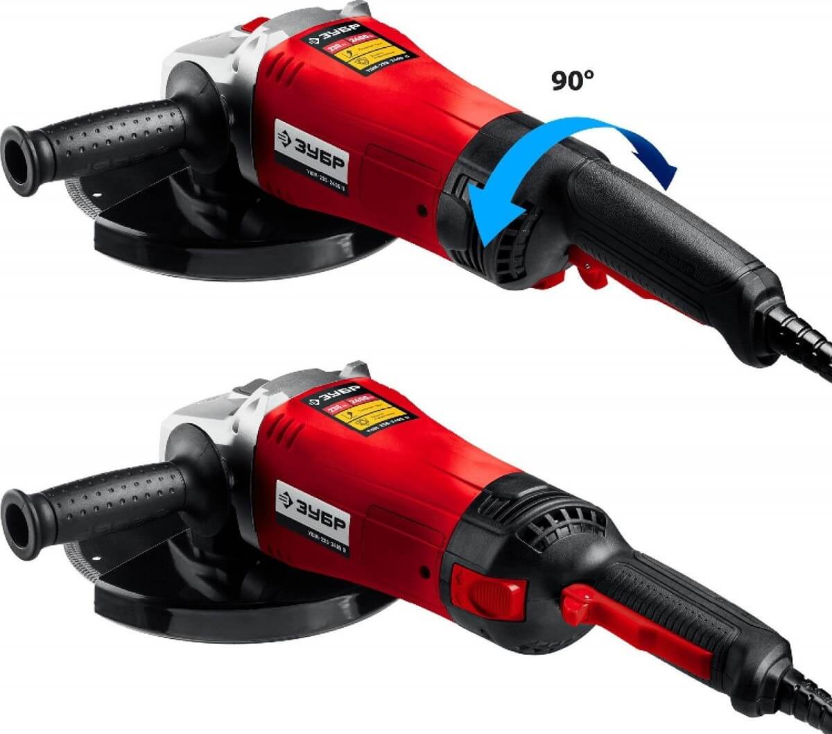 Шлифмашина угловая ЗУБР УШМ-230-2405 П