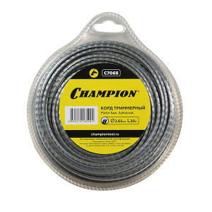 Корд 2.65 мм х 30 м (зубчатый) Platin Saw CHAMPION C7068