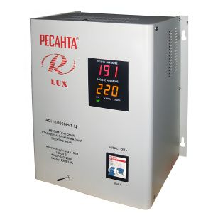 Стабилизатор однофазный РЕСАНТА LUX АСН-10000Н/1-Ц