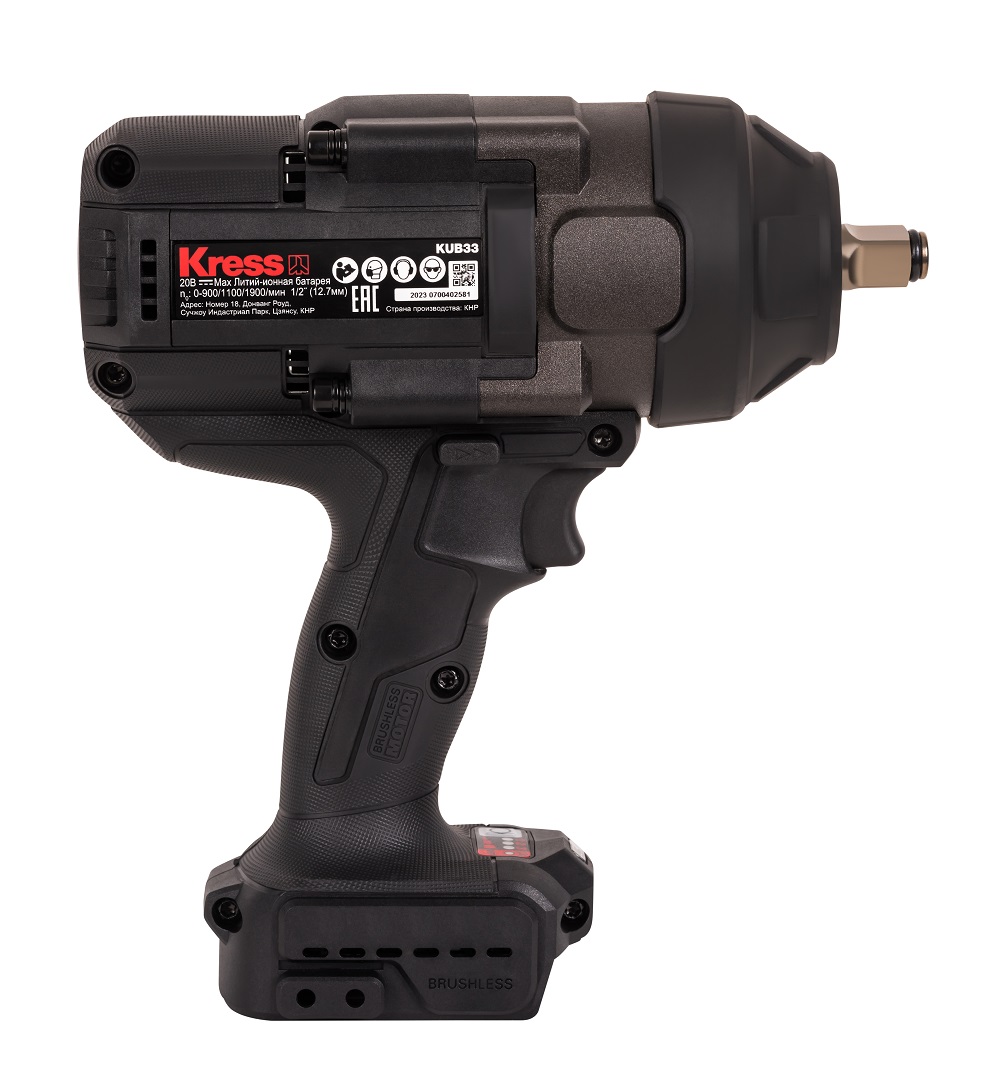 Гайковерт аккумуляторный KRESS KUB33.91 (без АКБ и ЗУ)