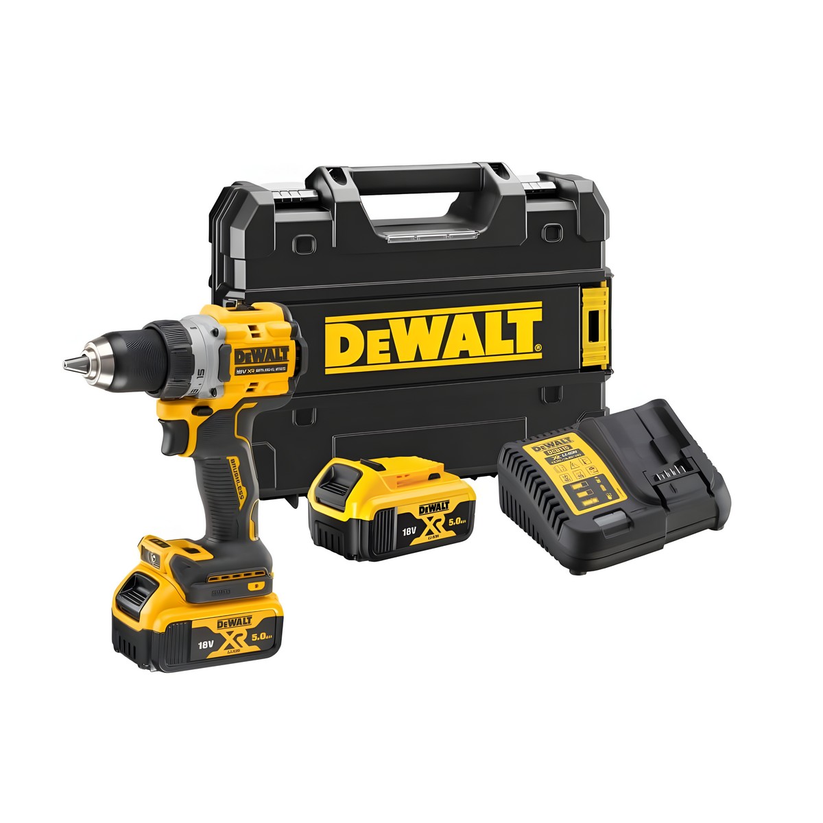 Дрель аккумуляторная DEWALT DCD800P2T-QW