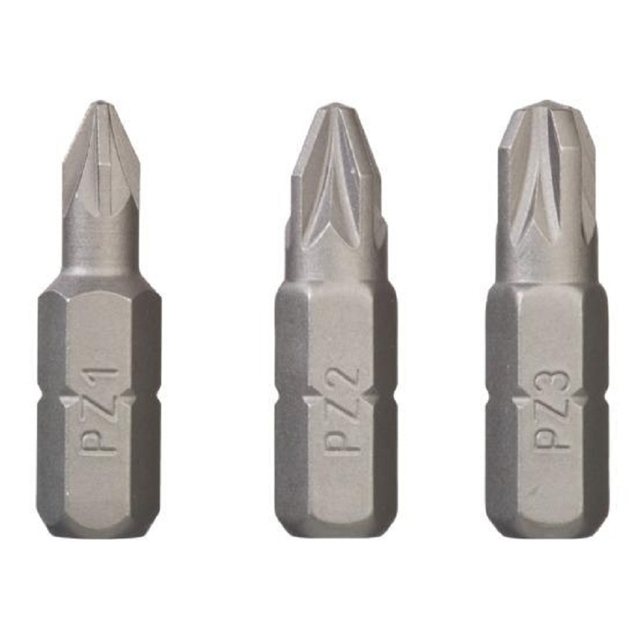 Набор бит PZ1/PZ2/PZ3 х 25 мм C-form (3 шт.) MAKITA B-24527