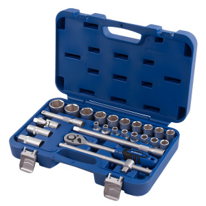 Набор инструментов 25 пр. (1/2'') КОБАЛЬТ 010202-25