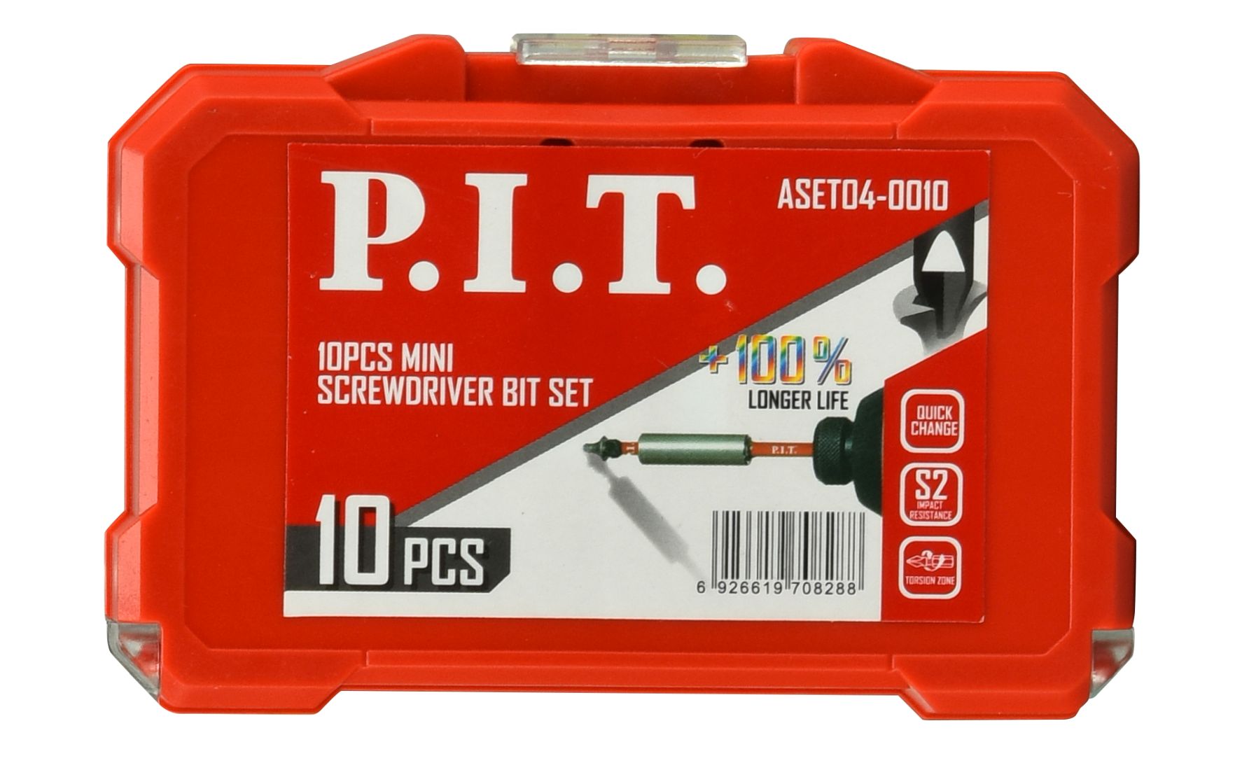Набор бит P.I.T. 10шт(ASET04-0010)