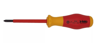 Отвертка диэлектрическая PH 1 х 80 мм FELO 91410290