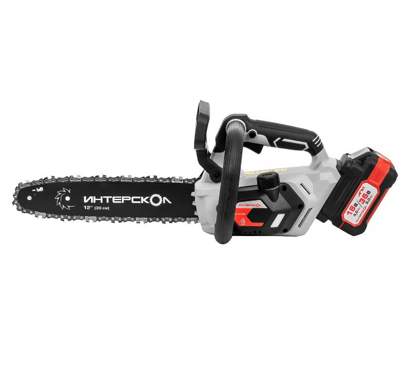 Пила цепная аккумуляторная ИНТЕРСКОЛ ПЦА-12/36В АПИ