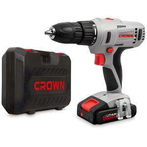 Дрель аккумуляторная CROWN CT21056L-2ВМС
