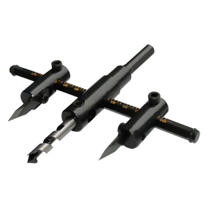 Сверло по дереву регулируемое 30-120 мм (балеринка) ПРАКТИКА 032-621