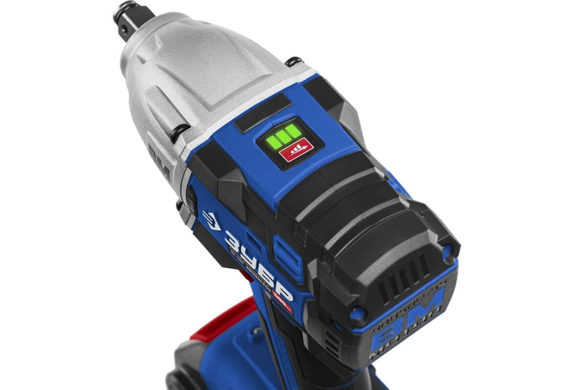 Гайковерт аккумуляторный ударный ЗУБР Профессионал GB-500-42