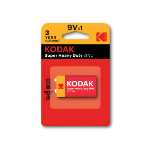 Элемент питания KODAK 6F22-1BL Extra Heavy Duty УТ000102580